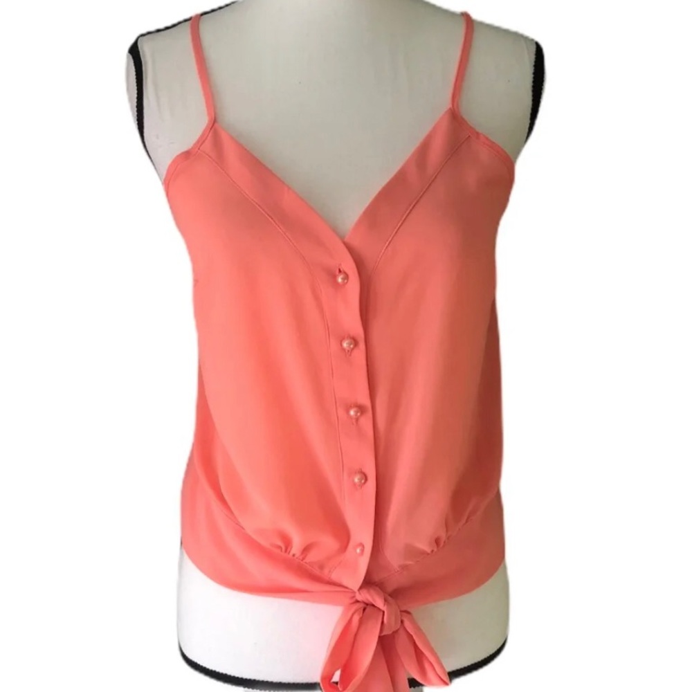 🔥3/$25 Chocolate USA Coral Top Size Medium